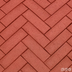 ЛОНДОН ЛОНГ красный, 250х80х50, клинкер тротуарный, ЛСР