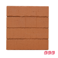 Клинкерный кирпич тёмно-красный АМСТЕРДАМ, винтаж,  серия Возрождение, ЛСР