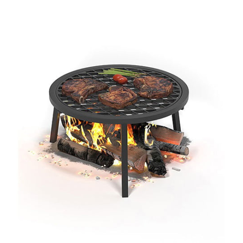 Купить Решётка гриль диаметр 450мм с подставкой, Везувий
