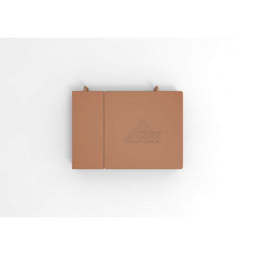 Вентиляционная коробочка коричневая 