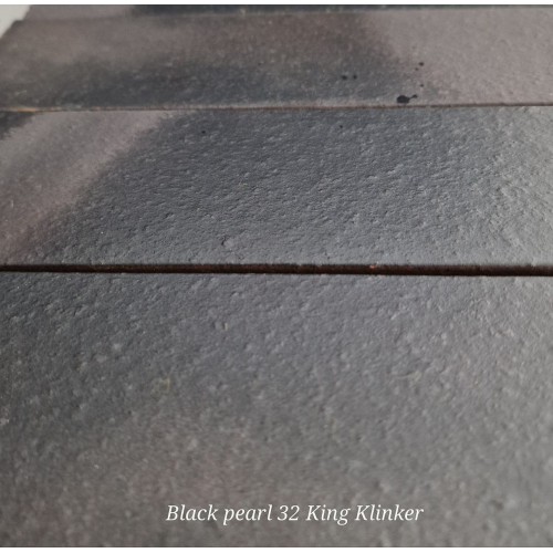 Клинкерная плитка 32 Black pearl, черная 240х71х10, King Klinker Брест