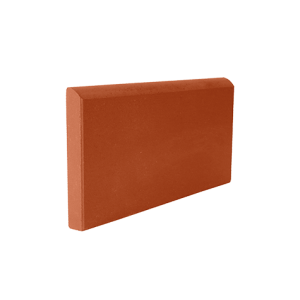Клинкерный плинтус красный 245х73х10, KingKlinker