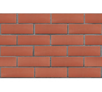 Клинкерный кирпич Лондон красный гладкий, ЛСР