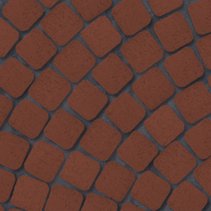 ЭДИНБУРГ КВАДРО R, 100х100х50, клинкер тротуарный, ЛСР