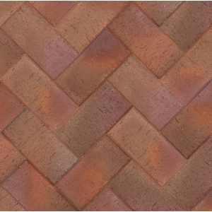 МИЛАН Бордо флэш, 200х100х50, клинкер тротуарный, ЛСР