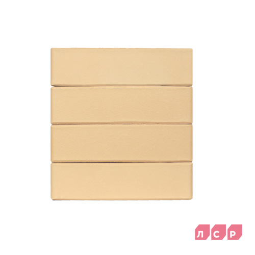 Кирпич керамический пшеничный, поверхность гладкая, ЛСР