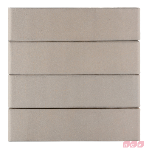 Облицовочный серый керамический полнотелый  кирпич