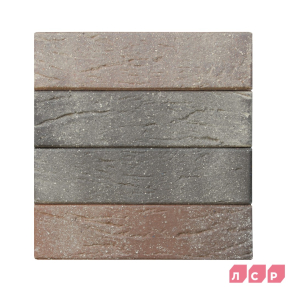 Кирпич керамический КРАСНЫЙ ФЛЭШ УЛЬТРА С ПЕПЕЛЬНОЙ ПОСЫПКОЙ, поверхность рустик, ЛСР