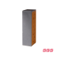 Клинкерный кирпич серый с серебром 250x85x65 Харстадт, серия Обсидиан,  ЛСР