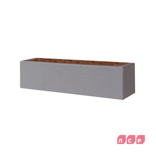 Клинкерный кирпич серый 250x85x65 Осло, винтажный, серия Обсидиан,  ЛСР