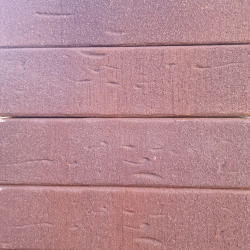 Клинкерный кирпич темно-красный ПОРТУ, винтаж, серия Возрождение,  ЛСР