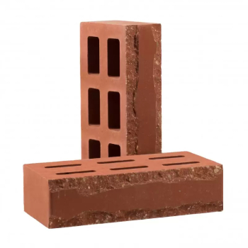 Кирпич облицовочный гиперпрессованный пустотелый фактурный «Зигзаг» КЛИНКЕР КСПД4-Ф