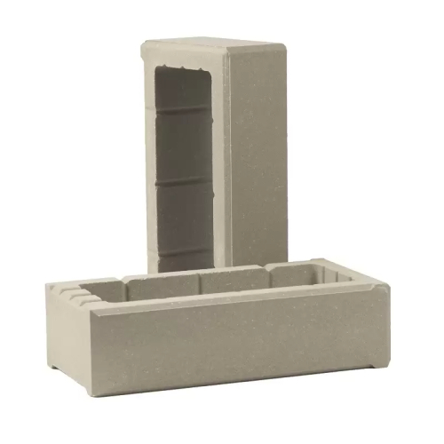 Купить Наборный блок для столба забора СТАЛЬ (ТБЛОК-С1)