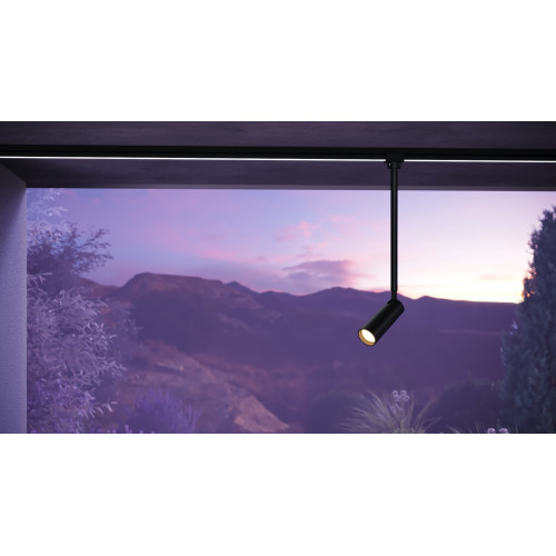 Уличный трековый подвесной светильник Focus Led Elasity IP 3000К 8Вт 38° черный O-TR01-1-P-8WB3K — фото 14, Светильники для уличной трековой системы освещения Elasity IP, Maytoni