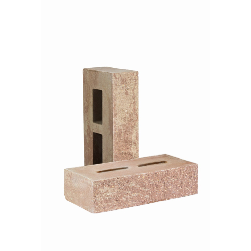 Купить Кирпич облицовочный гиперпрессованный пустотелый фактурный «Гранит» серо-коричневый КСПФ-М15