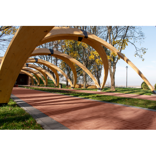 Купить ЭДИНБУРГ темно-красный, 200х100х50, клинкер тротуарный, ЛСР - фото: 8