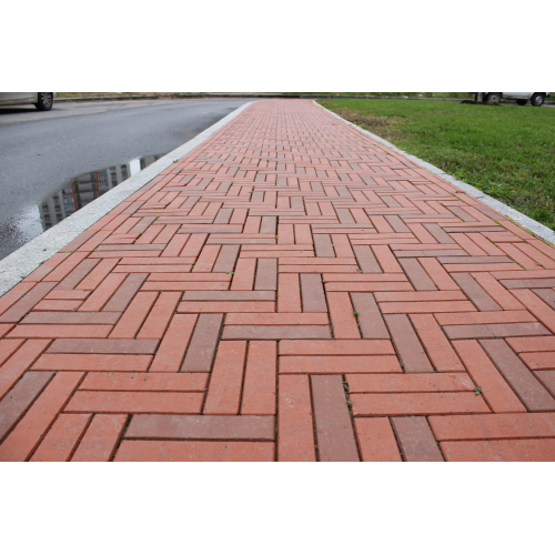 Купить ЭДИНБУРГ темно-красный, 200х100х50, клинкер тротуарный, ЛСР - фото: 3