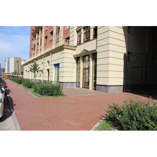 Купить ЭДИНБУРГ темно-красный, 200х100х50, клинкер тротуарный, ЛСР - фото: 7