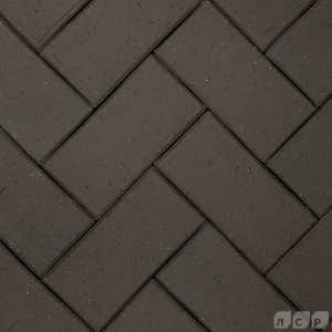 ШТУТГАРТ графитовый, 200х100х50, клинкер тротуарный, ЛСР