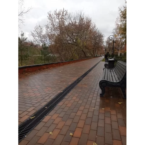 Брусчатка клинкерная тротуарная красный флэш НОТТИНГЕМ ЛОНГ ЛСР