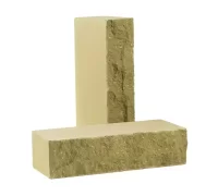 Кирпич облицовочный гиперпрессованный полнотелый фактурный «Дикий камень» ПЕСЧАНИК КСЛА2