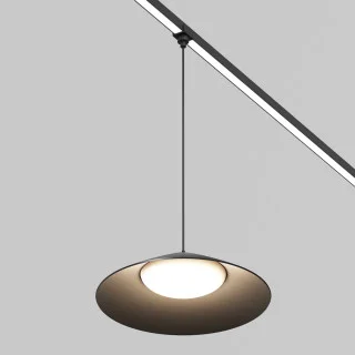 Уличный трековый светильник Campana Elasity IP 3000К 12Вт 120° черный O-TR01-1-P-12WB3K