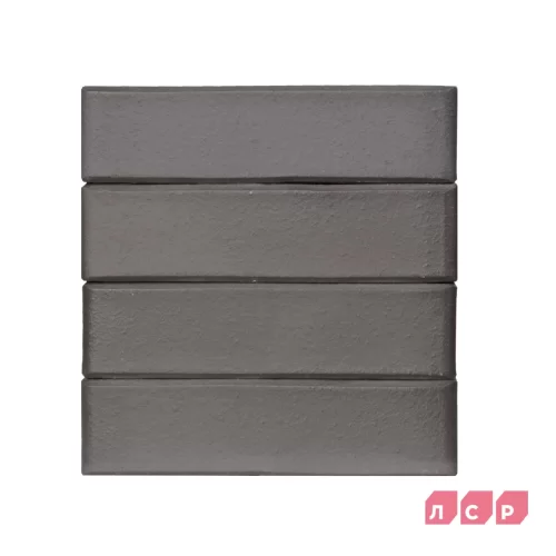 Графитовый лицевой полнотелый, керамический кирпич ЛСР Гродно