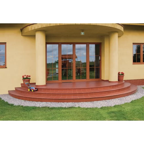 Купить Подступень клинкерная красная, 150х245х12, KingKlinker - фото: 2