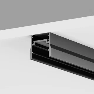 Профиль 2м Elasity IP накладной черный O-TR001-P-B2M