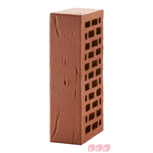 Купить Кирпич керамический КРАСНЫЙ, поверхность рустик, ЛСР - фото: 1