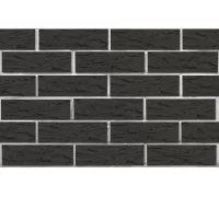 Кирпич керамический ГРАФИТОВЫЙ, поверхность рустик, ЛСР