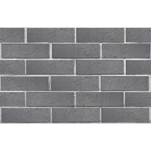 Клинкерный кирпич серебристый 250x85x65 Эльфюс, винтаж, серия Обсидиан,  ЛСР
