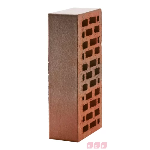 Кирпич керамический красный флэш, поверхность гладкая, ЛСР Минск