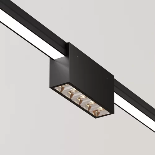 Купить Уличный трековый подвесной светильник Focus Led Elasity IP 3000К 8Вт 38° черный O-TR01-1-P-8WB3K - фото: 34