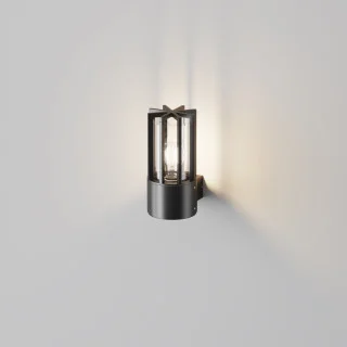 Уличный настенный светильник Barrel O453WL-01GF