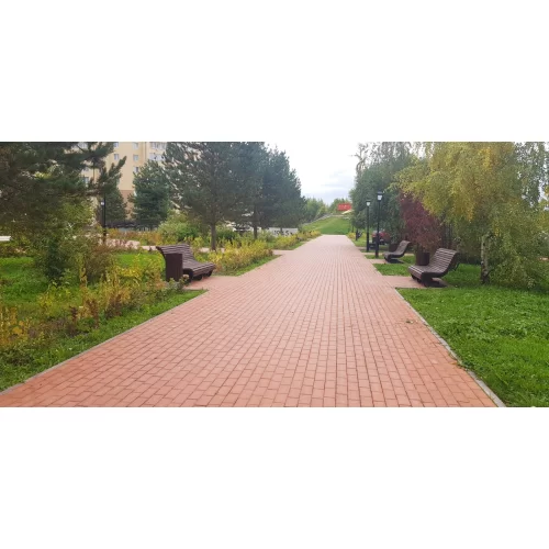 Купить ЛОНДОН красный, 200х100х50, клинкер тротуарный, ЛСР - фото: 2