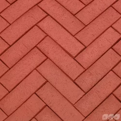 ЛОНДОН ЛОНГ красный, 250х80х50, клинкер тротуарный, ЛСР
