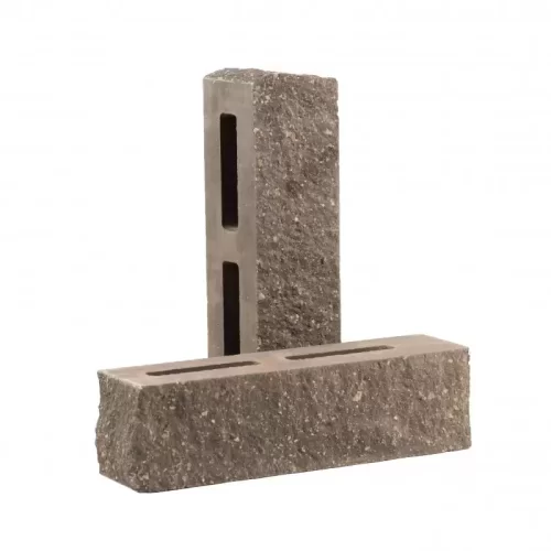 Купить Кирпич облицовочный гиперпрессованный узкий пустотелый тычковый ГРАФИТ КУПТ6
