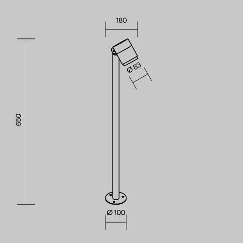 Купить Ландшафтный светильник Spira O497FL-L12B3K1 - фото: 6