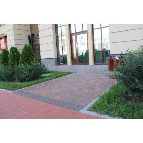 Купить НОТТИНГЕМ ЛОНГ красный флэш, 250х80х50, клинкер тротуарный, ЛСР - фото: 3