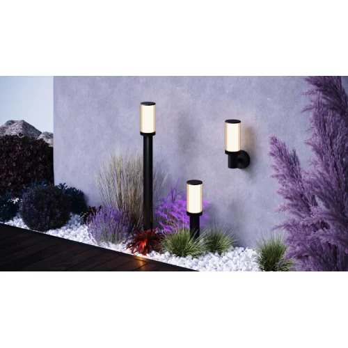 Купить Уличный настенный светильник Rib O502WL-01B - фото: 8