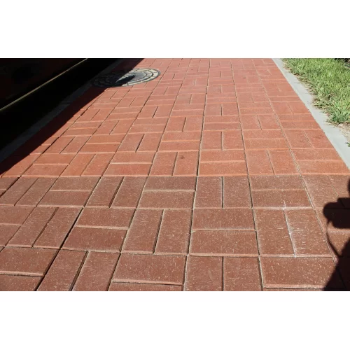 Купить ЭДИНБУРГ темно-красный, 200х100х50, клинкер тротуарный, ЛСР - фото: 7