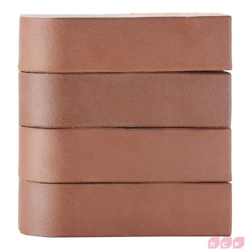 Купить Кирпич керамический КОРИЧНЕВЫЙ полнотелый радиусный , R-60, поверхность гладкая, ЛСР