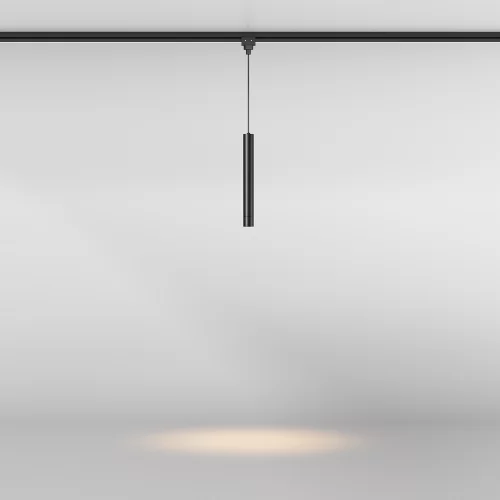 Купить Уличный трековый подвесной светильник Focus Led Elasity IP 3000К 8Вт 38° черный O-TR01-1-P-8WB3K - фото: 4