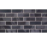 Клинкерная плитка 32 Black pearl, черная 240х71х10, King Klinker