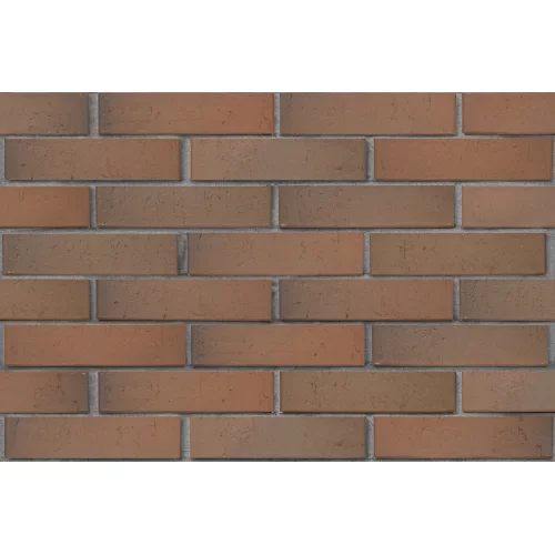 Кирпич керамический светло-коричневый флэш, поверхность крафт, ЛСР