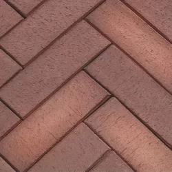 НОТТИНГЕМ ЛОНГ красный флэш, 250х80х50, клинкер тротуарный, ЛСР