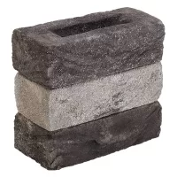 Полярная ночь W165, Кирпич ручной формовки, Донские Зори