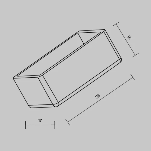 Купить Заглушки для токоведущего светильника Elasity IP 2 шт. O-TR001-SEC - фото: 4