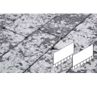 Плитка тротуарная в форме - Плита AI 1057 / 705х500